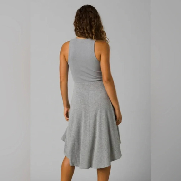 NWT Prana Cozy Up Bayjour Dress Size XS Gray Pockets - Picture 3 of 9